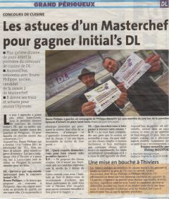 Article Dordogne Libre, cliquer pour lire