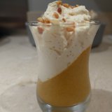 Panna Cotta de homard mousse d'arachide